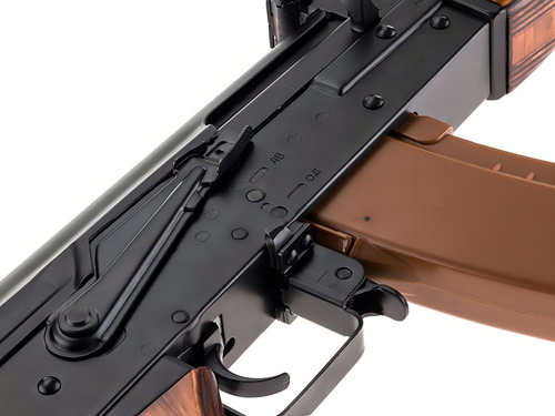 Rifle Aeg Rpks74 Full Metal Em Aço E Madeira Lct Airsoft