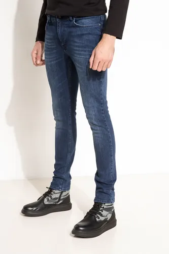 Pantalones Entallados Defacto Carlo Para Hombre Azul Cuotas sin