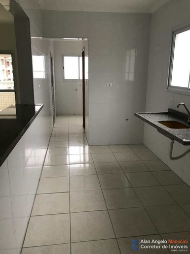 Apartamento Com 3 Dorms, Aviação, Praia Grande - R$ 450 Mil, Cod: 36 - V36