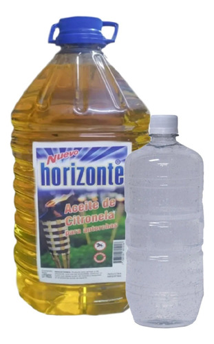 Aceite Citronela Líquido P/antorchas X 5 L