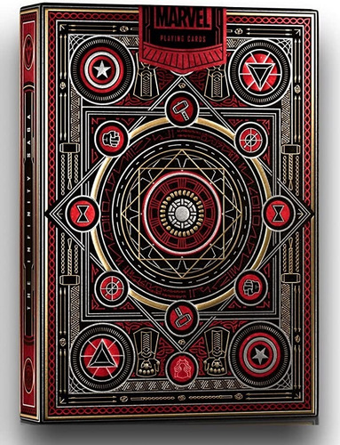 Baralho Avengers (vingadores) - Red Edition