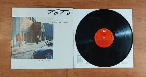 Vinilo Toto Fahrenheit 1986 Lp I'll Be Over You