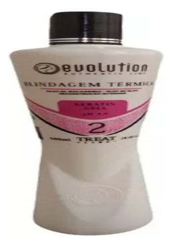 Blindagem Térmica Evolution Queratina 500ml 