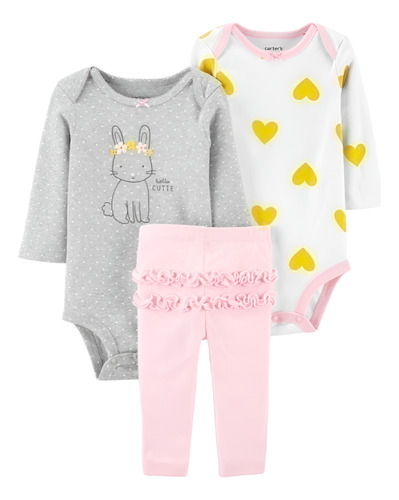Conjunto 3 Piezas Niño Niña Carter's Nuevas Verano Inc Envío