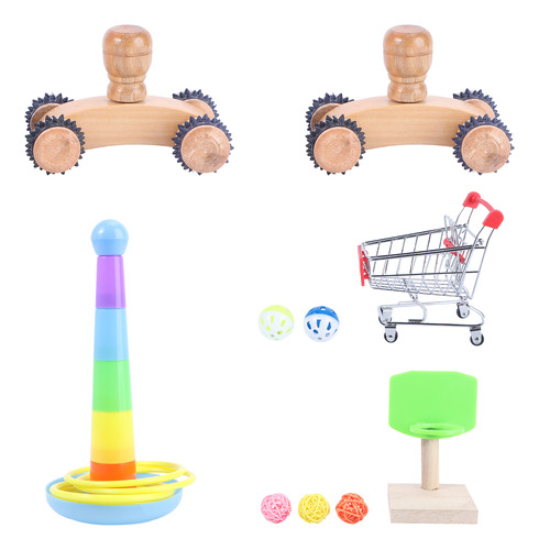 Soporte De Baloncesto Puzzle Toys Parrot Toys