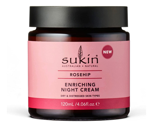 Sukin Crema De Noche Enriquecedora De Rosa Mosqueta Para Muj