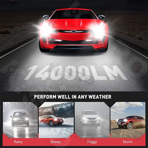For 9008/h13 5202 Kit De Focos Led For Ford Escape
