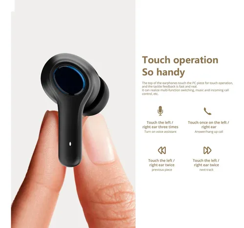 Auriculares Colmi A8 Black Ss
