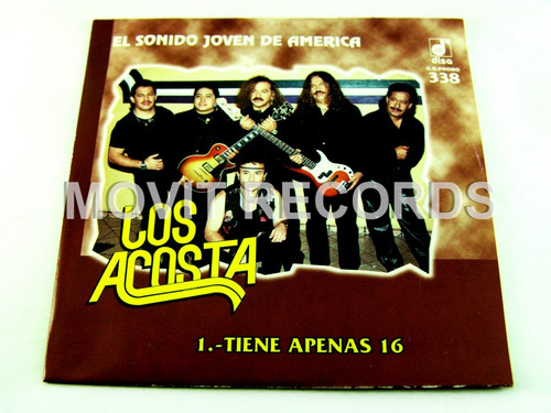 Los Acosta Tiene Apenas 16 Cd Promo Disa 1999 Seminuevo 