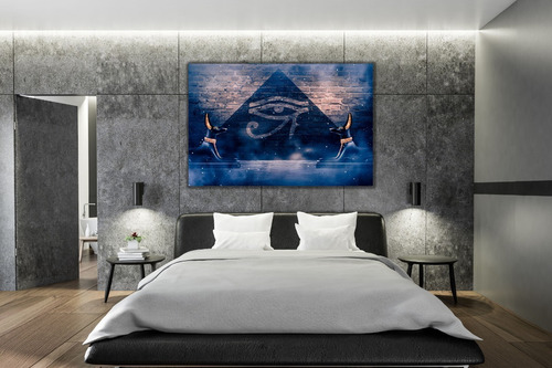 Cuadro Moderno Canvas, Piramide Anubis