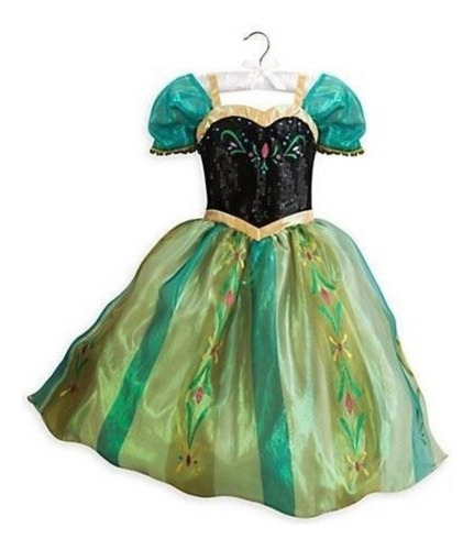 Anna De Frozen Disfraz Coronacion Talla 9-10  Disney Store
