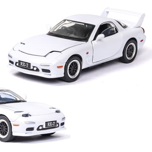 1:32 Mazda Rx7 Aleación Modelo Coche Juguete Juguete Infanti