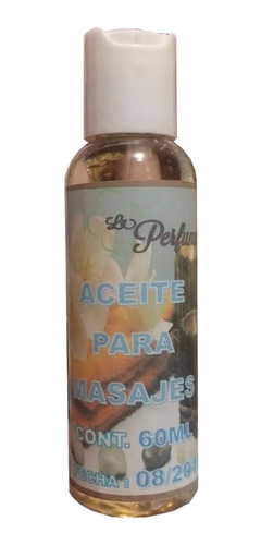Aceite Para Masaje Aromaterapia Varios Aromas 60 Ml
