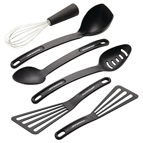 Juego De Utensilios Y Gadgets De Cocina, 6 Piezas, Negr...