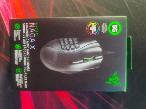 Mouse Razer Naga X Mmo Negro (Usado)