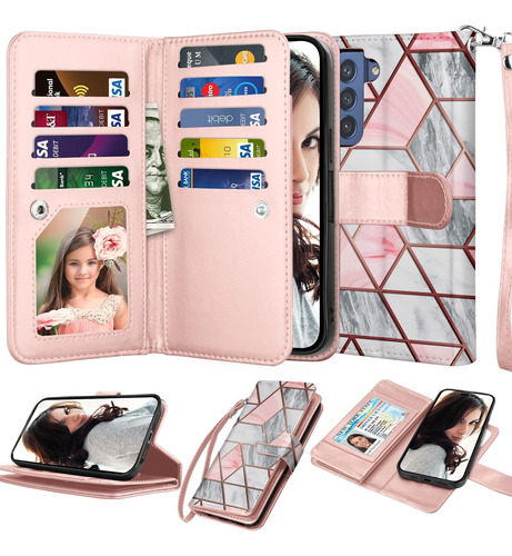 Njjex Funda Galaxy S21 Fe 5g, Para Samsung S21 Fan S21 Fe 5g