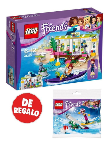 Lego Friends: Hearlake Surf Shop + Regalo