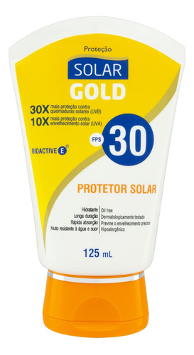 Protetor Solar Corporal FPS 30 Solar Gold Bisnaga 125ml