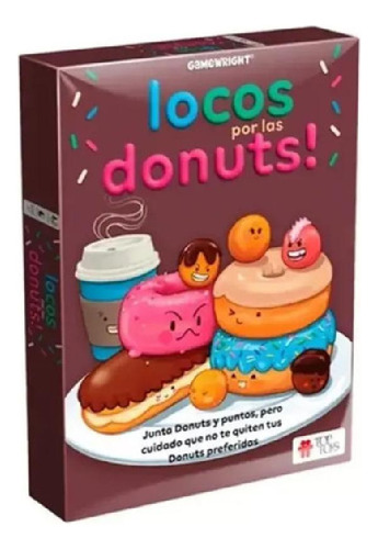 Libro - Locos Por Las Donuts ! Donas Juego Original Top Toy