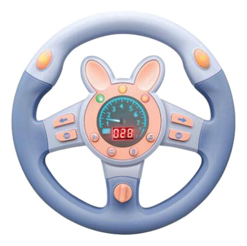 Volante De Conducción Interactivo - Volante Estilo 1 Azul