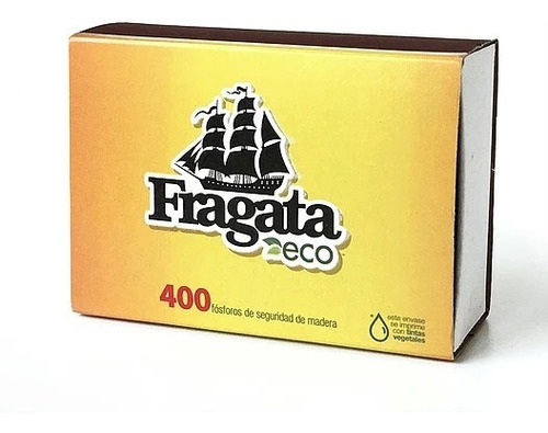 Fragata Fosforos Caja 400u / U