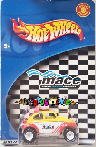 Hot Wheels Vw Baja Bug Fusca M.a.c.e. Special Edition Vm