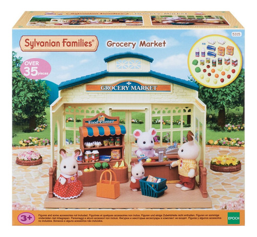 Sylvanian Families Tienda Supermercado + Accesorios Juguete®