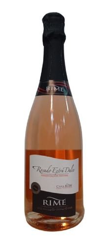 Champagne Vino Espumante Rime Rosado Extra Dulce Vinos