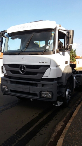 Mercedes Benz Axor 3344 Ano 2017 Traçado 10 Pneus Zero Cana