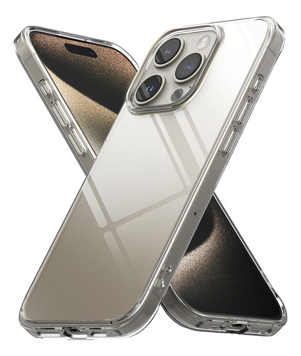Capa Capinha Para iPhone 15 Pro Max Ringke Fusion - Clear
