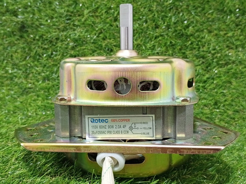 Motor De Exprimido 90w 12mm 100% Cobre Lavadora Semi-automát
