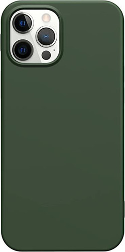 Funda Para iPhone 12 Pro De Silicona (verde Pino)