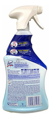 Lysol Spray Desinfectante Multiusos Elimina Bacterias 650ml