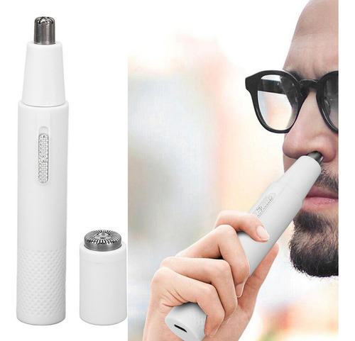 A Recortador De Vello Nasal Eléctrico Multifuncional 2 En 1