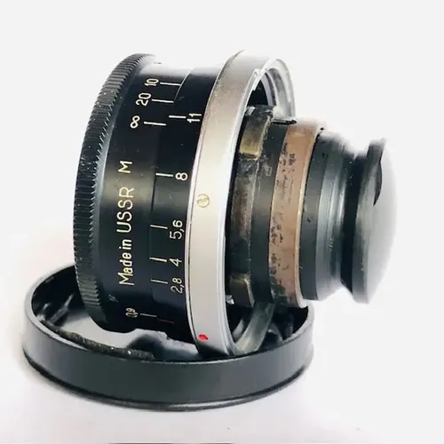 Lente Jupiter 12 35mm F2.8 Para Kiev Rangefinder -não Envio
