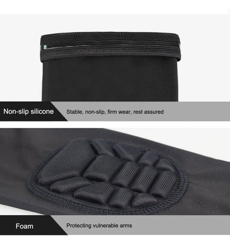 2 Coderas Deportiva Protección Anti Caídas Deporte - Talla M