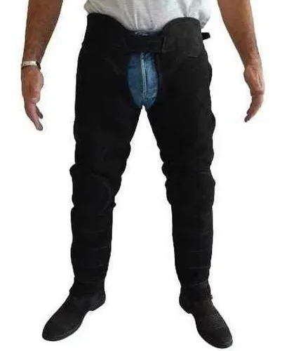 Calça de cowboy couro sales
