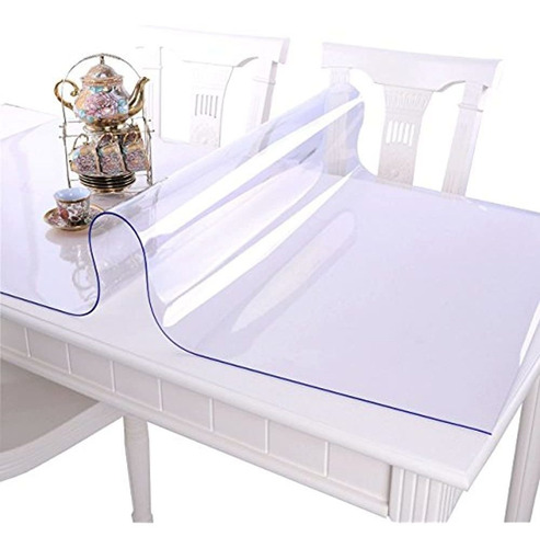Protector De Cubierta De Mesa De Pvc Transparente De 1,5 Mm
