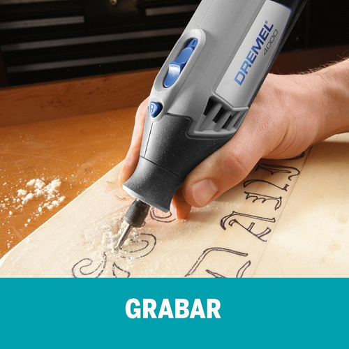 Minitorno Dremel 3000 2/30 C/eje Flexible 130 Watts Dremel Frecuencia Negro y Gris Potencia 130 W