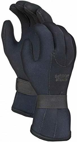 Imagen 1 de 3 de Guantes De Buceo - Guantes Seasoft 3mm Dinahyde Stealth