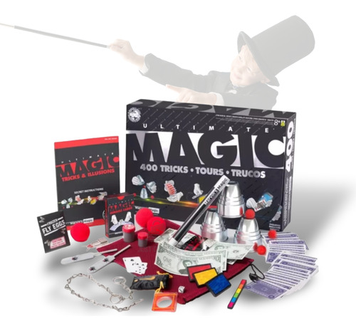 Juego Set 400 Trucos Magia Para Niños Marvin's Magic Premium