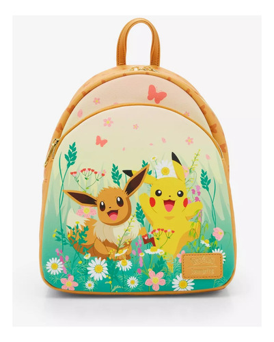 Pokemon Loungefly Mochila Pikachu Eevee