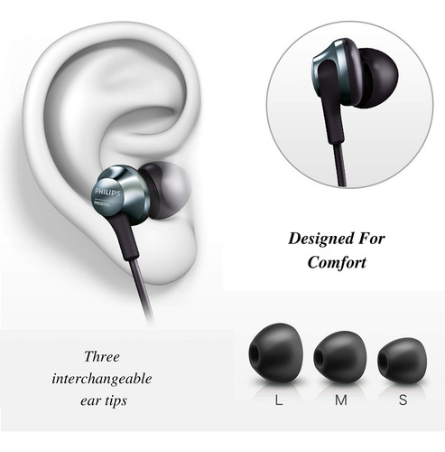 Fones De Ouvido Com Fio Com Microfone, Baixo Poderoso