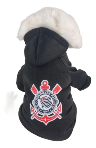 Moleton Com Capuz Pet Personagens Azul