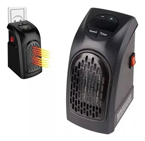 Pack X2 Calefactor Halogeno Portatil De Bajo Consumo 400w