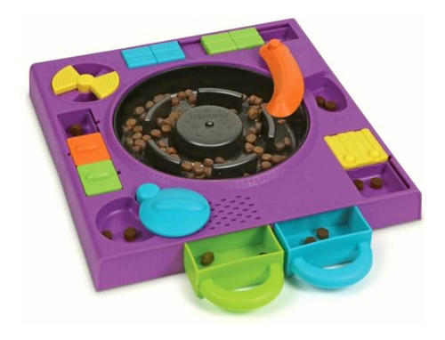 Brightkins Dj Doggo Puzzle Feeder Rompecabezas Para Perros,