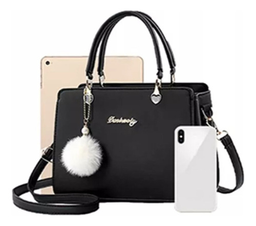 Bolso De Hombro Moderno Para Mujer Con Bandolera Colgante
