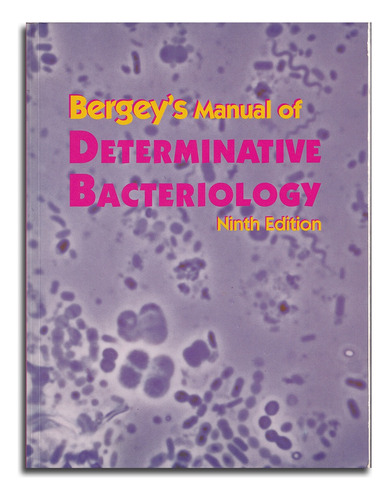Bergey´s Manual Of Determinative Bacteriology - 9th Edition (Usado)