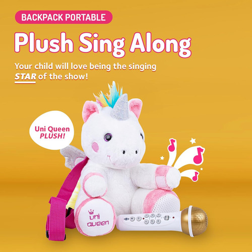Mochila Karaoke Infantil Singing Machine Con Micrófono