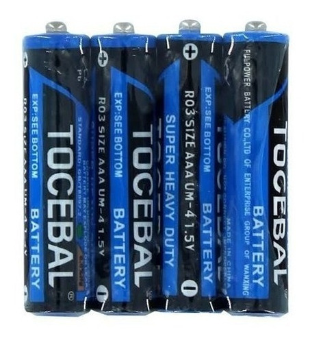 Pilas Baterias Alkaline Tocebal Aa R6 Um-3 5v ¨paquete 8 Uni